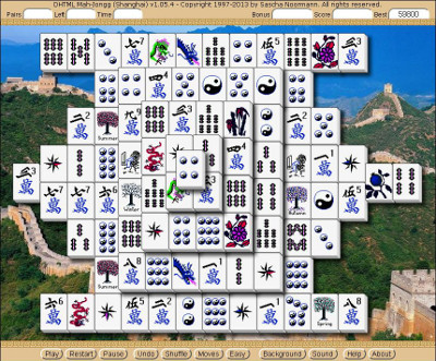 Kostenlos Mahjong spielen - Über 3000 Level ⇒ Spielmit